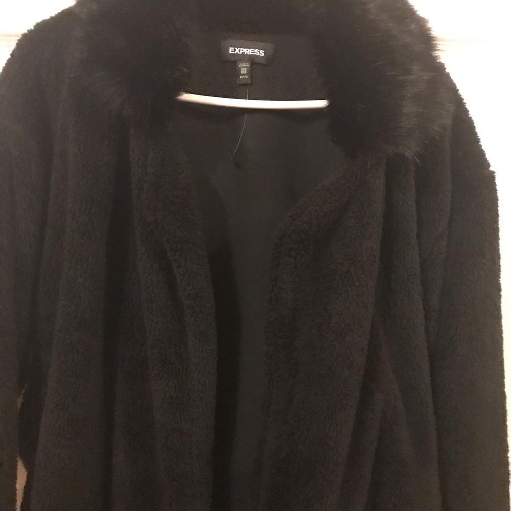 Express teddy coat